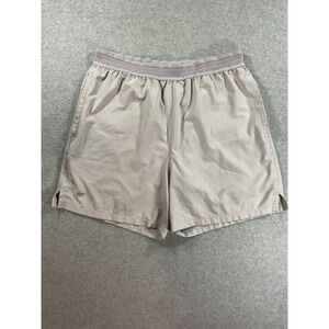 Fabletics Mens The One Short 7 Inch Inseam Lined Athletic Gray Size M 2120
